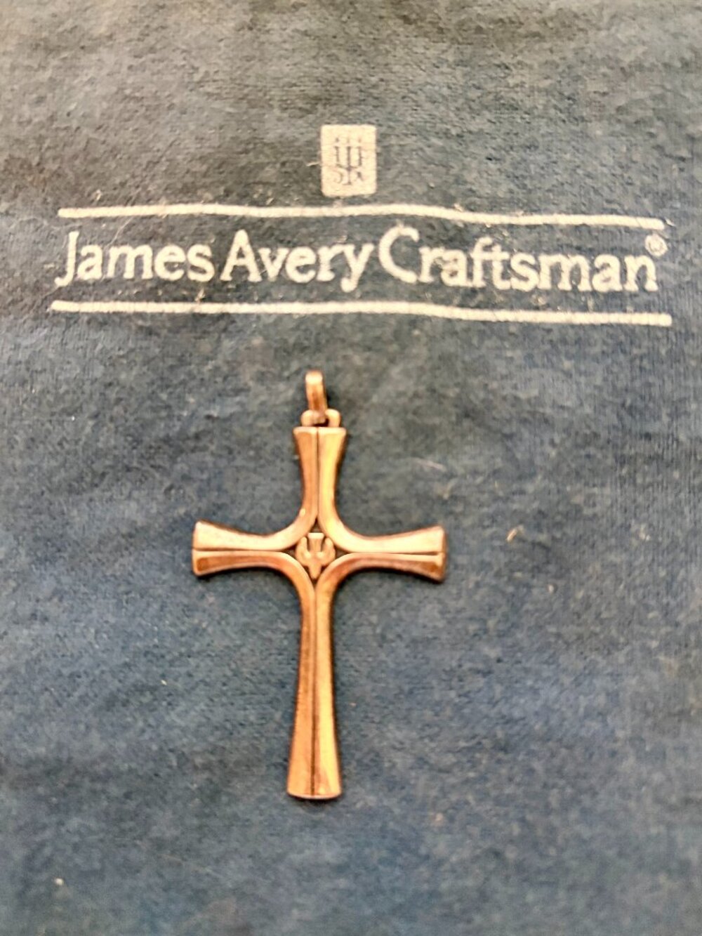 James Avery Sterling Cross Retired